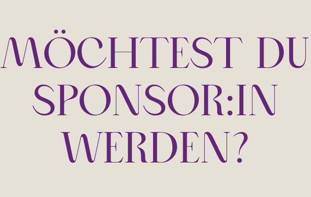 Jetzt Sponsor werden für das Ayurveda Festvial!